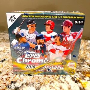 2018 Topps Chrome Update Baseball Megabox.